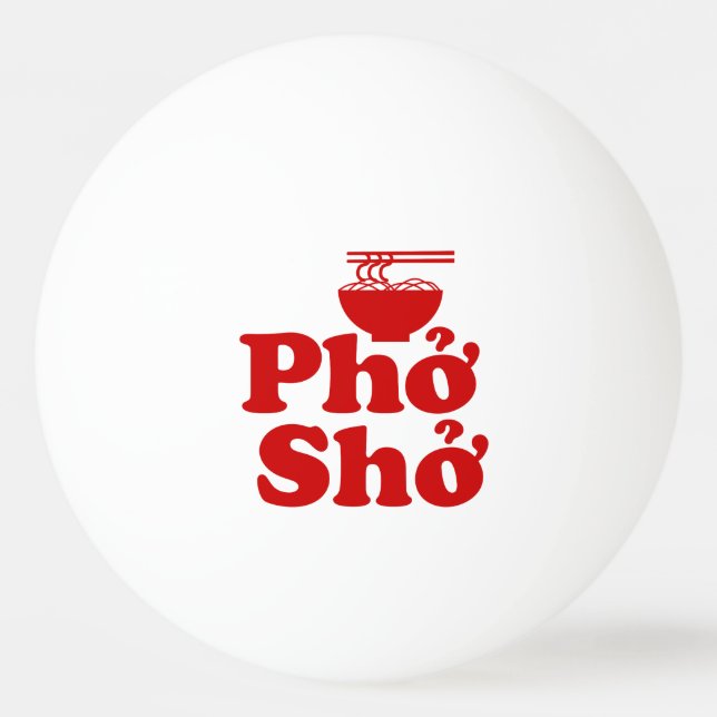 Bolinha De Ping Pong Phở Shở (Frente)