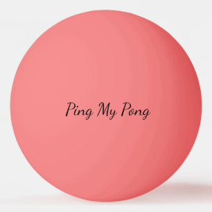 Bolinha De Ping Pong Ping My Pong Personalization Ping Pong Ball (Ping 