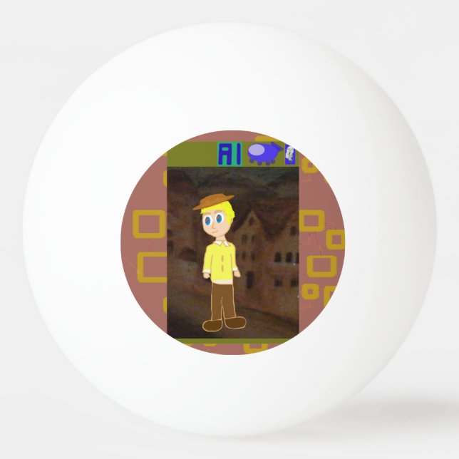 Bolinha De Ping Pong Ping Pong Ball (Frente)