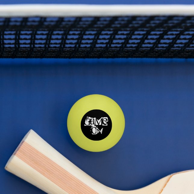 Bolinha De Ping Pong Ping Pong Ball Game On (Mesa)