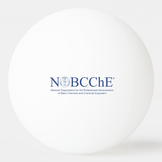 Bolinha De Ping Pong Ping Pong Ball - logotipo NOBCChE (Frente)