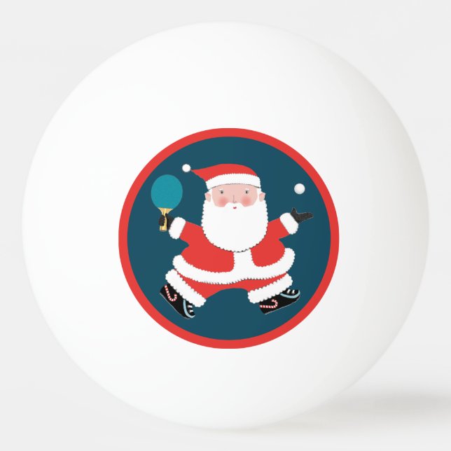 Bolinha De Ping Pong Ping Pong Ball Natal (Frente)