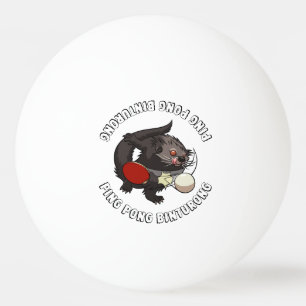 Bolinha De Ping Pong Ping Pong Binturong - Tênis Player
