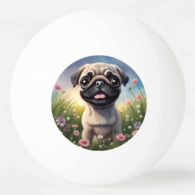 Bolinha De Ping Pong Ping Pug Ball (Frente)
