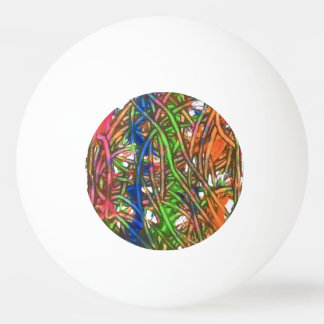 Bolinha De Ping Pong Pink, Blue, Green, Orange, Marble Artwork