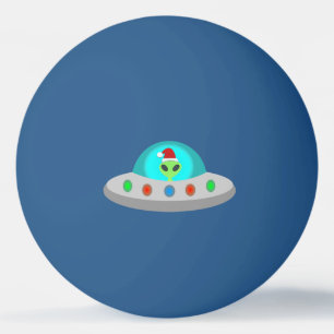 Bolinha De Ping Pong Pires voadoras de Alienígena de Ho Ho de Natal