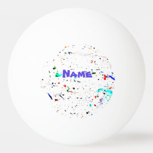 Bolinha De Ping Pong Placas de pintura de abstrato Art Personalizadas