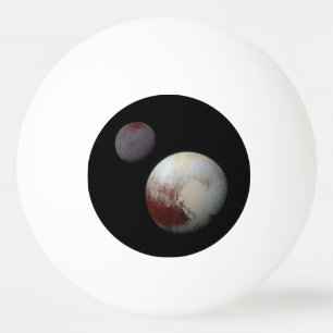 Bolinha De Ping Pong Plutão & Charon 9th ou Dwarf Planet Solar System