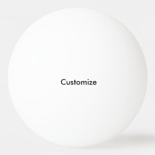 Bolinha De Ping Pong Pode adicionar tudo o que quiser