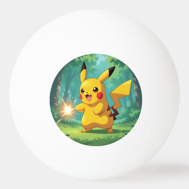 Bolinha De Ping Pong Pokémon und seine Treue Freunde Leinwanddruck (Frente)