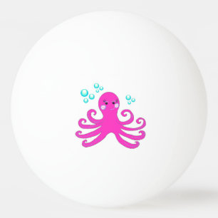 Bolinha De Ping Pong Polvo Rosa