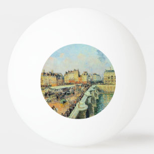 Bolinha De Ping Pong Pont Neuf, Tarde, Sunlight Camille Pissarro
