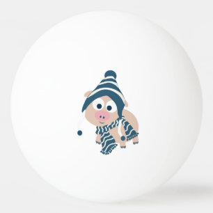 Bolinha De Ping Pong Porco do inverno