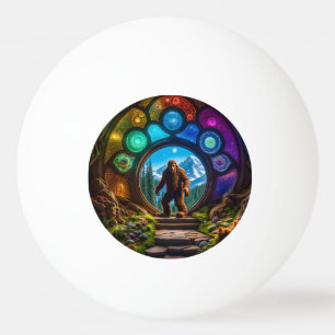Bolinha De Ping Pong Portal Dimensionável Sasquatch