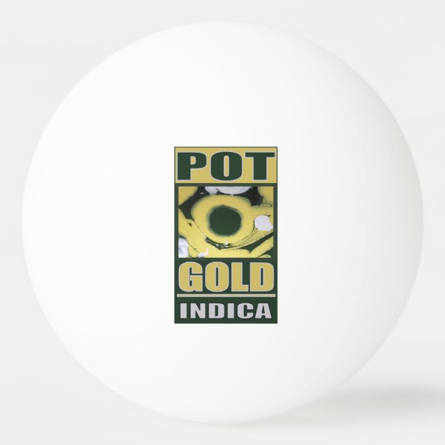 BOLINHA DE PING PONG POT O GOLD INDICA (Frente)