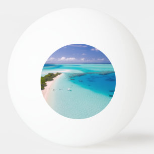 Bolinha De Ping Pong Praia Tropical