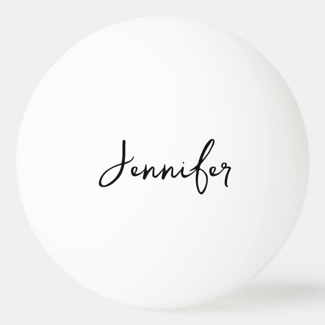 Bolinha De Ping Pong Presente de Casamento Personalizado (Frente)