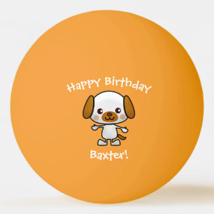 Bolinha De Ping Pong Presente de Nome Personalizado de Aniversário Fel