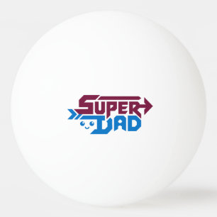 Bolinha De Ping Pong Presente de Super Pai Gamer – Fofo Retro