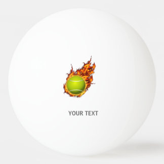 Bolinha De Ping Pong Presente personalizado de Tênis Ball no tema Tênis