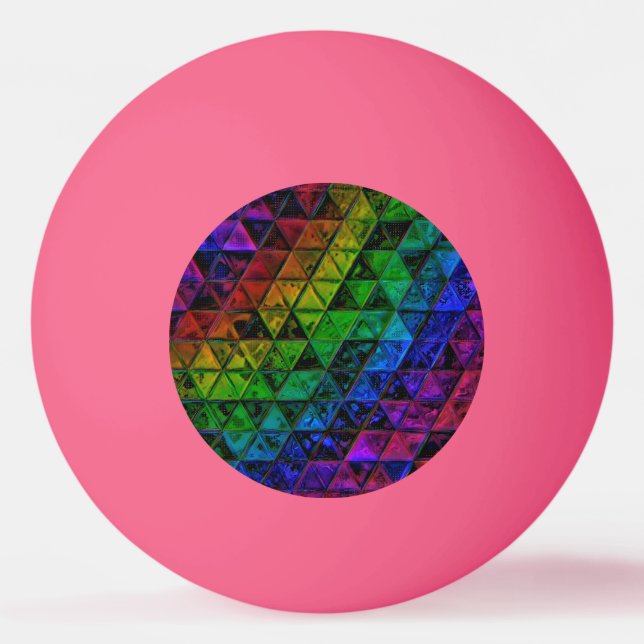 Bolinha De Ping Pong Pride Glass (Frente)