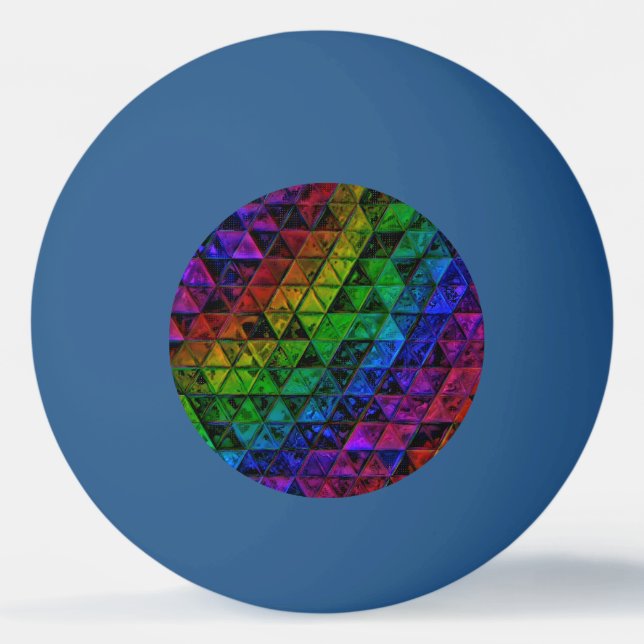 Bolinha De Ping Pong Pride Glass (Frente)