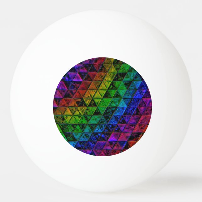 Bolinha De Ping Pong Pride Glass (Frente)
