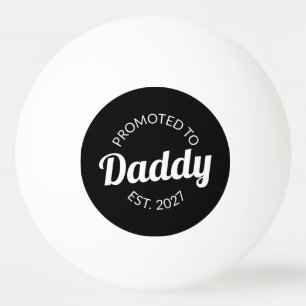 Bolinha De Ping Pong Promovido a Papai Est 2027 Novo Papai Chá de Bebê