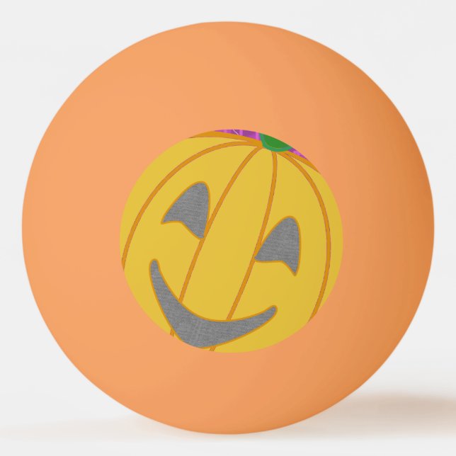 Bolinha De Ping Pong Pumpkin Ping Pong Ball (Frente)
