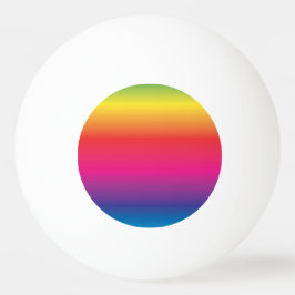Bolinha De Ping Pong Rainbow Spectrum Fab Divertimento