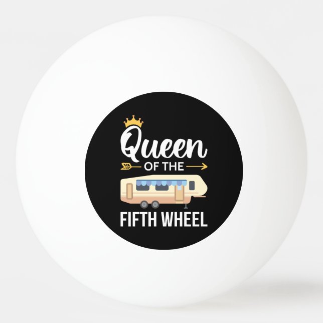 Bolinha De Ping Pong Rainha Da Quinta Roda I (Frente)