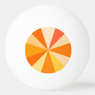 Bolinha De Ping Pong Raios 60s geométricos Funky modernos do pop art na