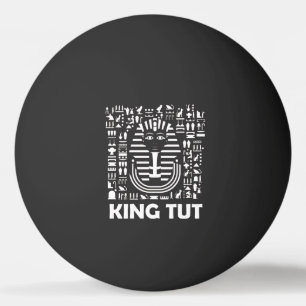 Bolinha De Ping Pong Rei tut faraó egípcio Alfabeto Hieroglífico