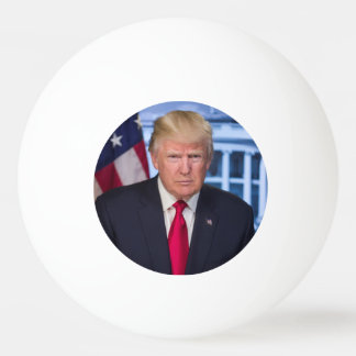 Bolinha De Ping Pong Retrato Presidencial Oficial de Donald Trump