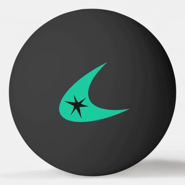 Bolinha De Ping Pong Retro Boomerang (Frente)