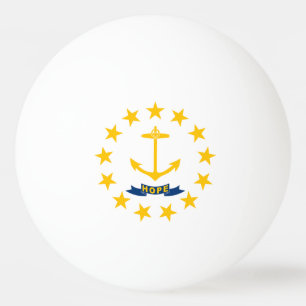 Bolinha De Ping Pong Rhode Island State Flag