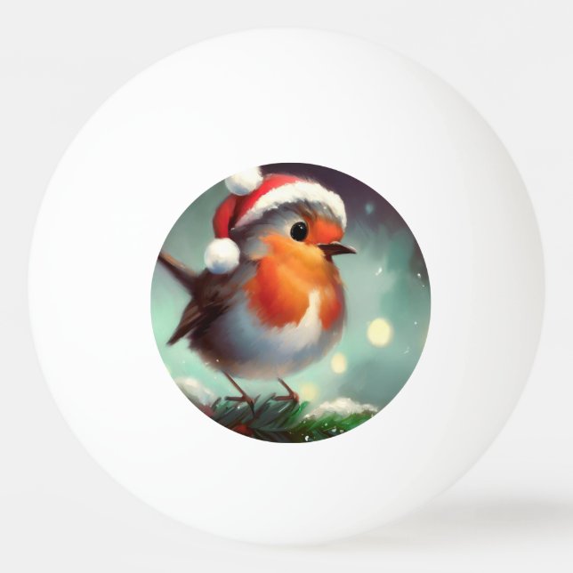 Bolinha De Ping Pong Robin Natal (2) (Frente)