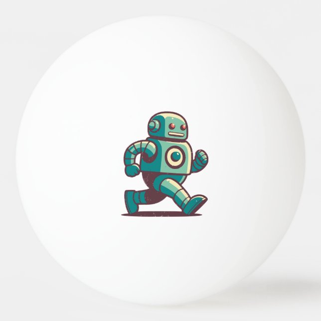 Bolinha De Ping Pong Robot Runner (Frente)