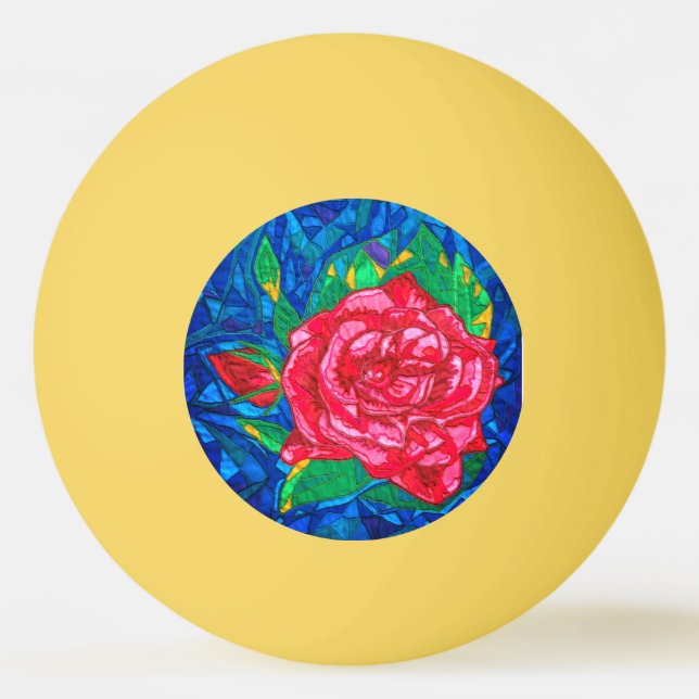 Bolinha De Ping Pong Rosa (Frente)