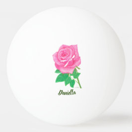 Bolinha De Ping Pong Rosa Rosa