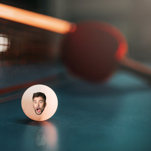 Bolinha De Ping Pong Rosto Personalizado Cerveja Engraçada Despedida de