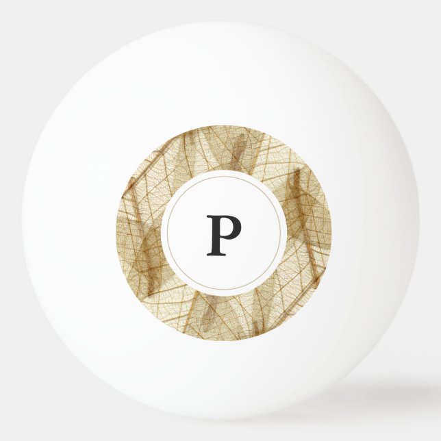 Bolinha De Ping Pong Rustic Beige Lace Folaves (Frente)