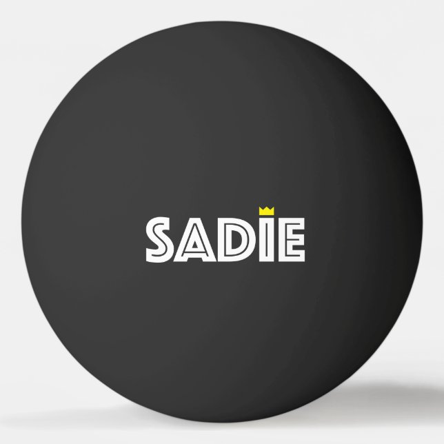 Bolinha De Ping Pong Sadie (Frente)