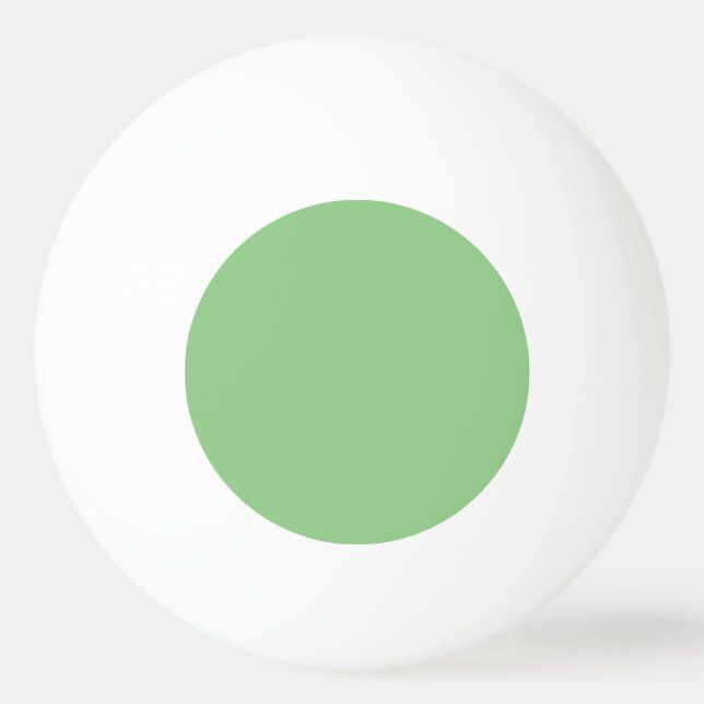 Bolinha De Ping Pong Sage #93CC8A, Clay Ash Ping Pong Paddle (Frente)