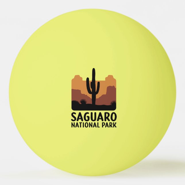 Bolinha De Ping Pong Saguaro Cactus (Frente)