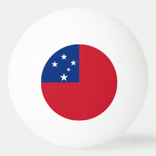 Bolinha De Ping Pong Samoa Flag