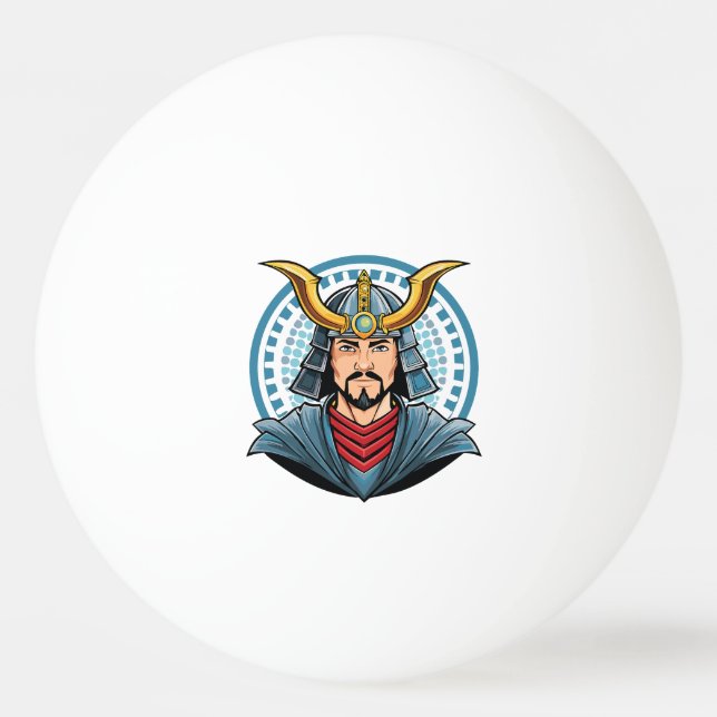 Bolinha De Ping Pong samurai japonês (Frente)