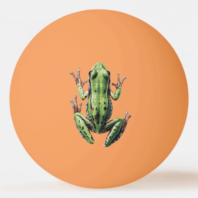Bolinha De Ping Pong Sapo rastejante (Frente)
