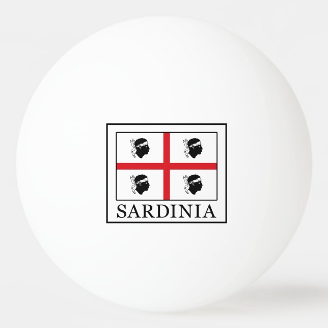 Bolinha De Ping Pong Sardenha (Frente)