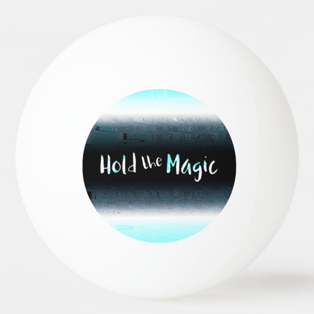 Bolinha De Ping Pong Segure a magia (Frente)